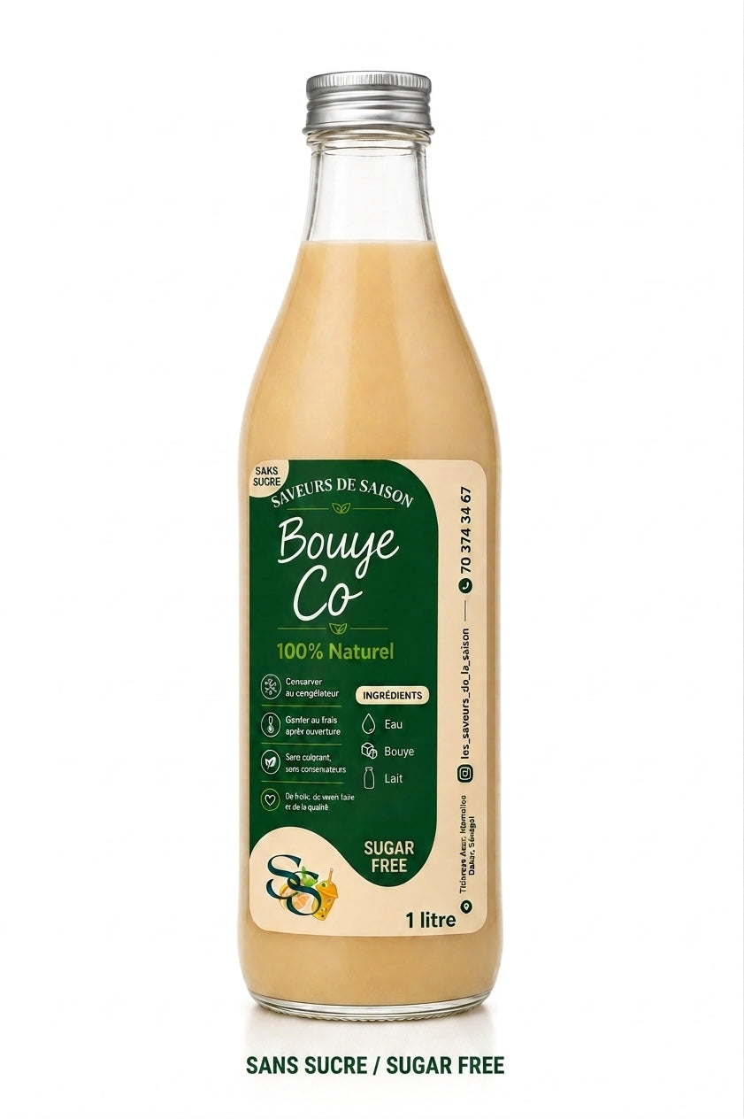 Bouye Co sans sucre (bouye)  1L