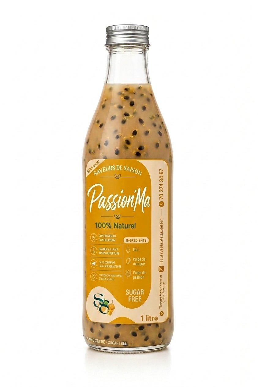 Jus Passion Ma  sans sucre,  1L
