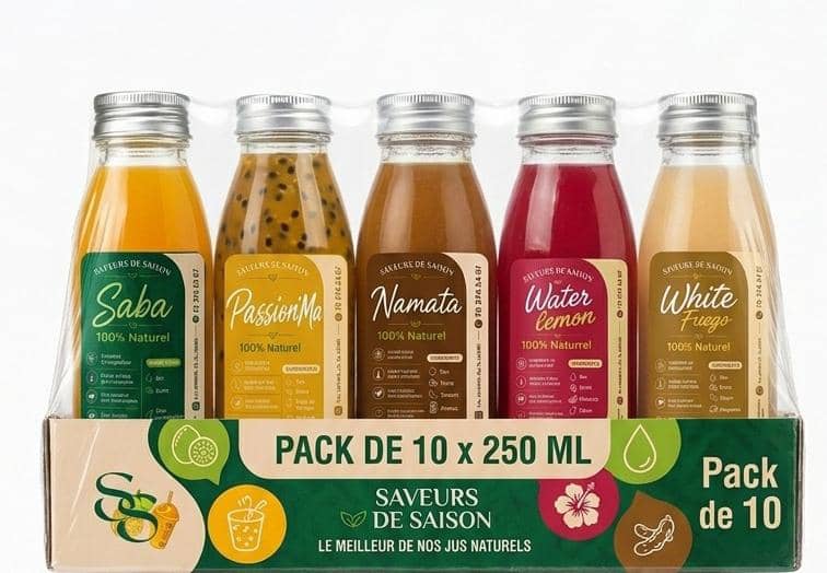 Pack Combo 10 Bouteilles de 250ML
